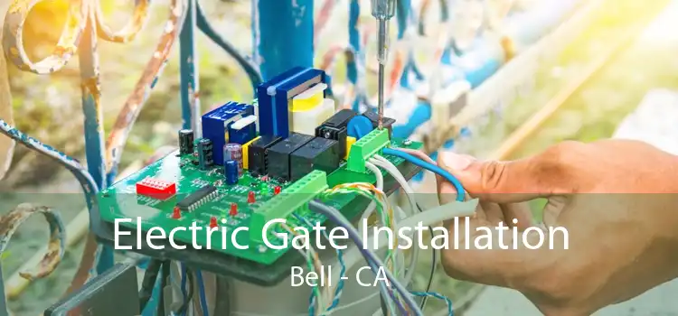 Electric Gate Installation Bell - CA