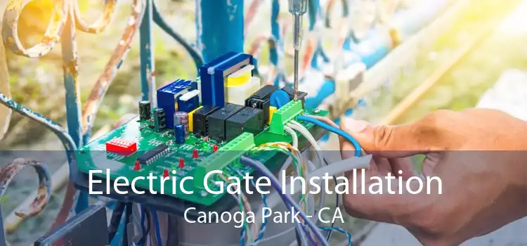 Electric Gate Installation Canoga Park - CA