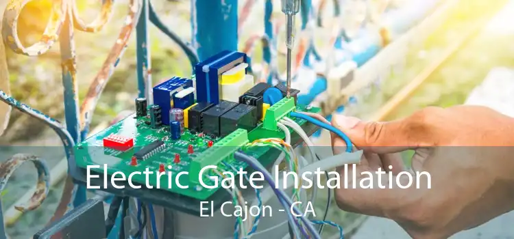 Electric Gate Installation El Cajon - CA