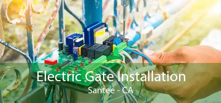 Electric Gate Installation Santee - CA