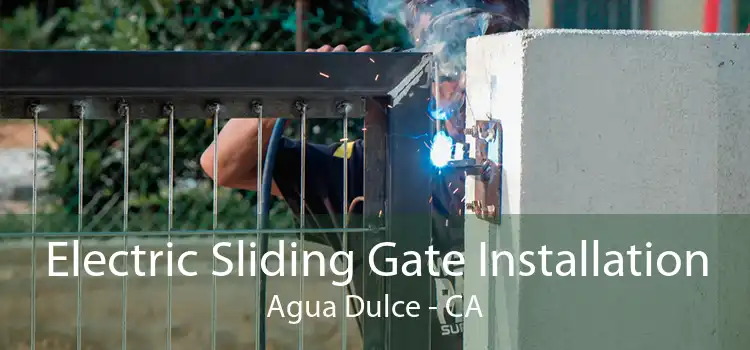 Electric Sliding Gate Installation Agua Dulce - CA