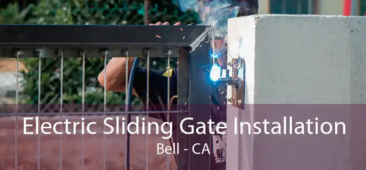 Electric Sliding Gate Installation Bell - CA