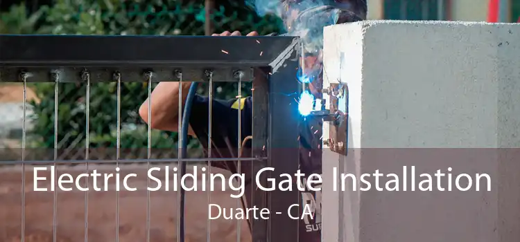 Electric Sliding Gate Installation Duarte - CA