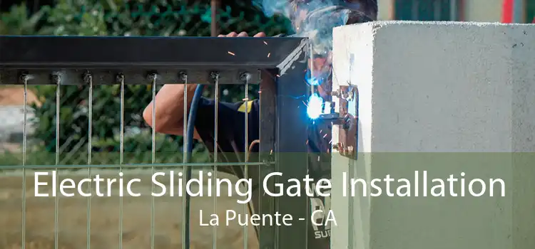 Electric Sliding Gate Installation La Puente - CA