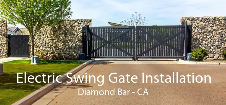 Electric Swing Gate Installation Diamond Bar - CA